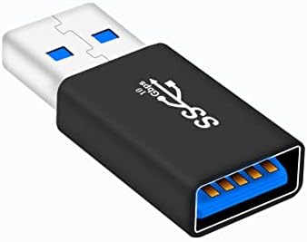 USB זכר לנקבה מעצמת USB 3.0 מצמד זכר לנקבה מסוג A מתאם Superspeed 5Gbps USB Port Connector Bridge [4 Pack]